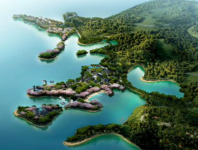 四川南充南部县八尔湖景区