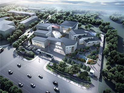 四川广安海关大楼景观设计