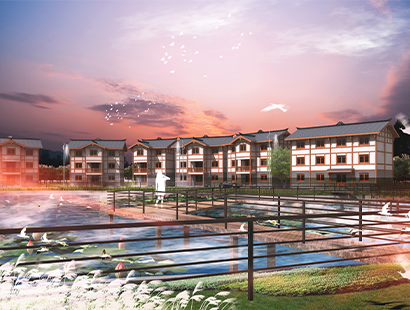 四川南充南部县八尔湖乡村振兴景观设计